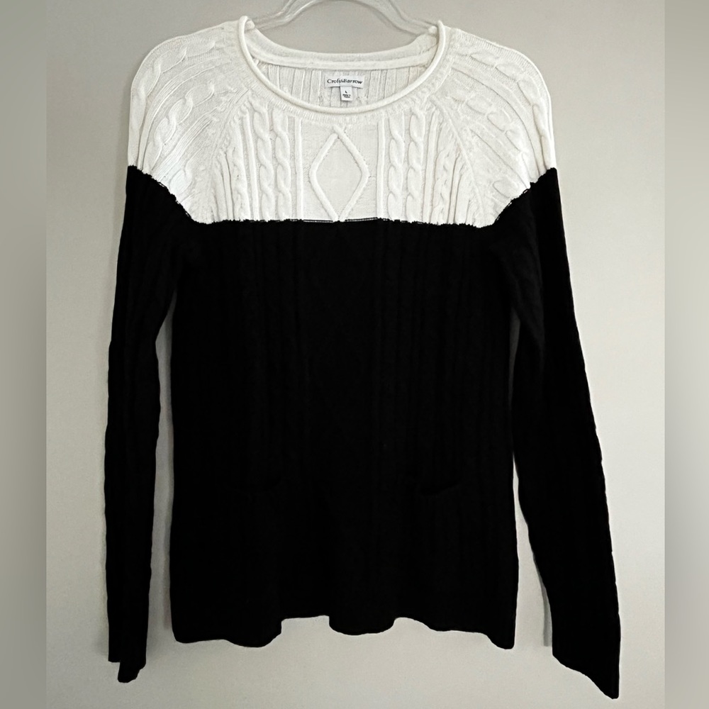 CROFT & BARROW | L | Cable Knit